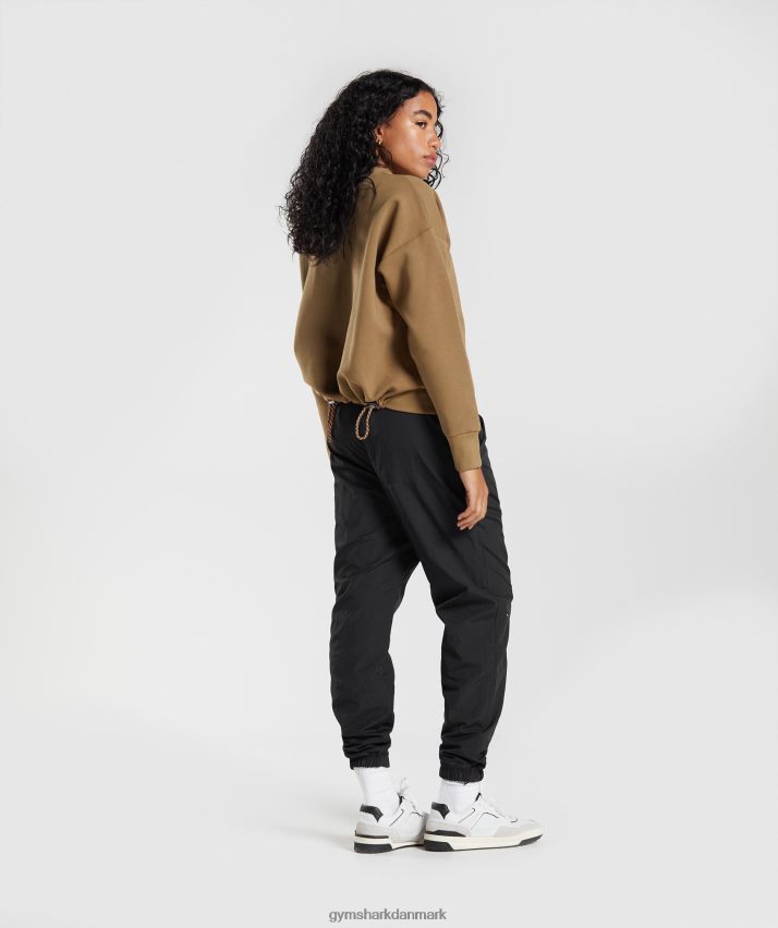 Kvinder Gymshark gentage svedbesætningen N4ZDDN396 pøl brun