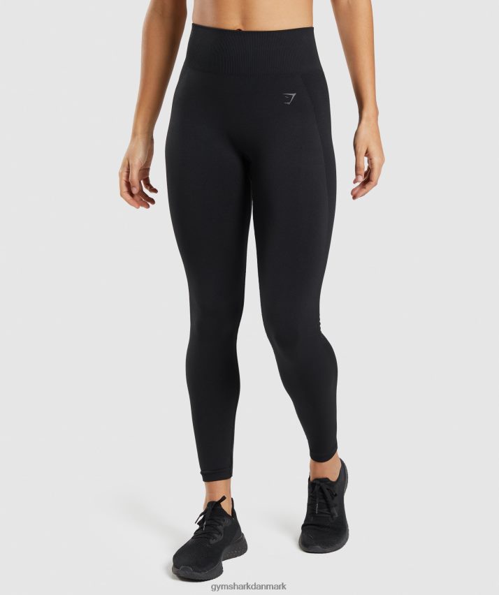 Kvinder Gymshark flex højtaljede leggings N4ZDDN283 sort