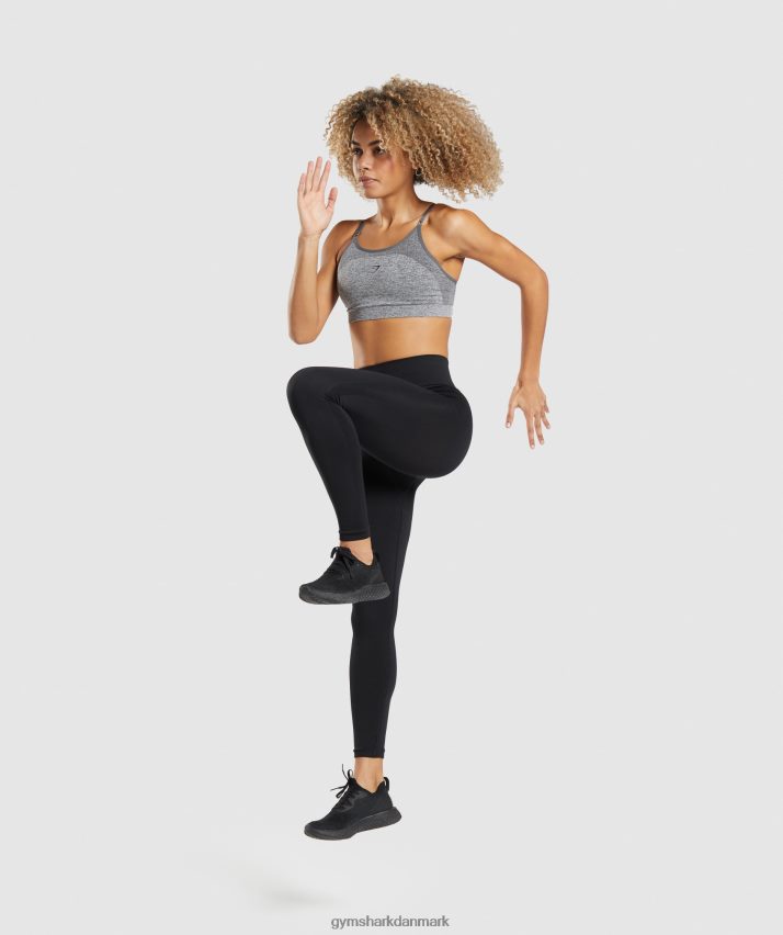 Kvinder Gymshark flex højtaljede leggings N4ZDDN283 sort