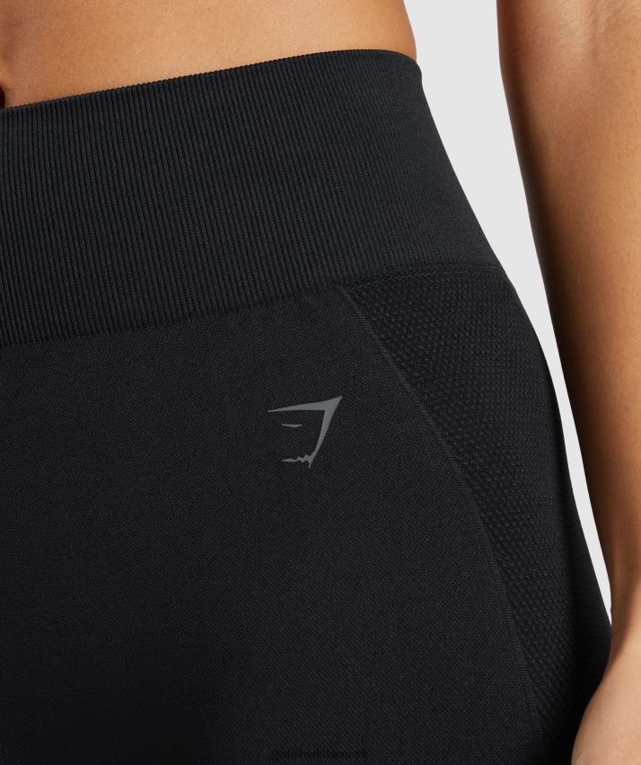 Kvinder Gymshark flex højtaljede leggings N4ZDDN283 sort