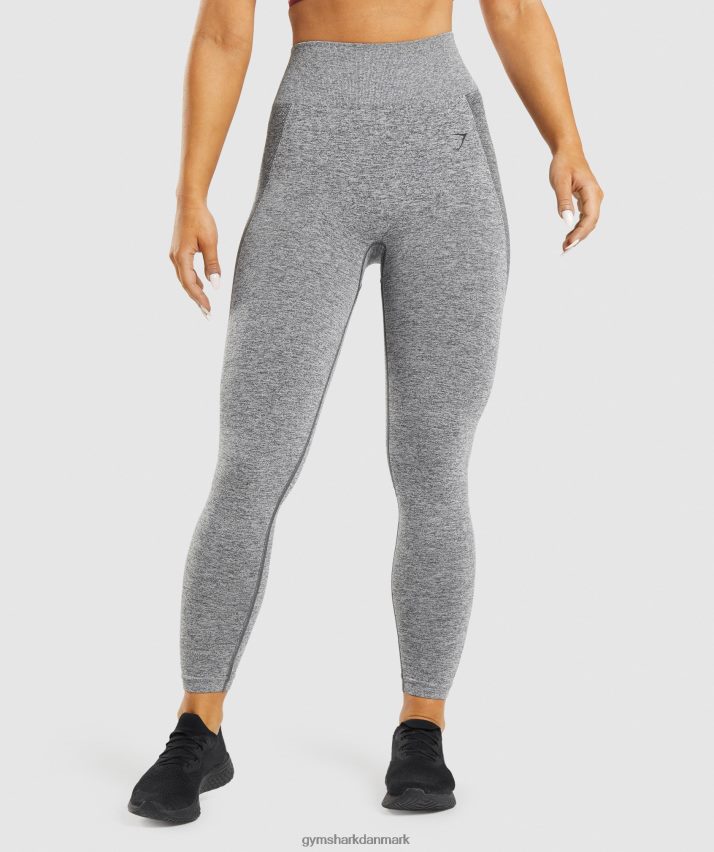 Kvinder Gymshark flex højtaljede leggings N4ZDDN320 trækul mergel