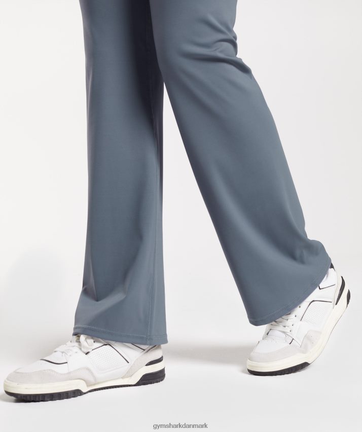 Kvinder Gymshark forhøje udsvingede leggings N4ZDDN261 aften blå