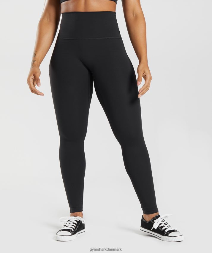 Kvinder Gymshark gamle leggings N4ZDDN262 sort