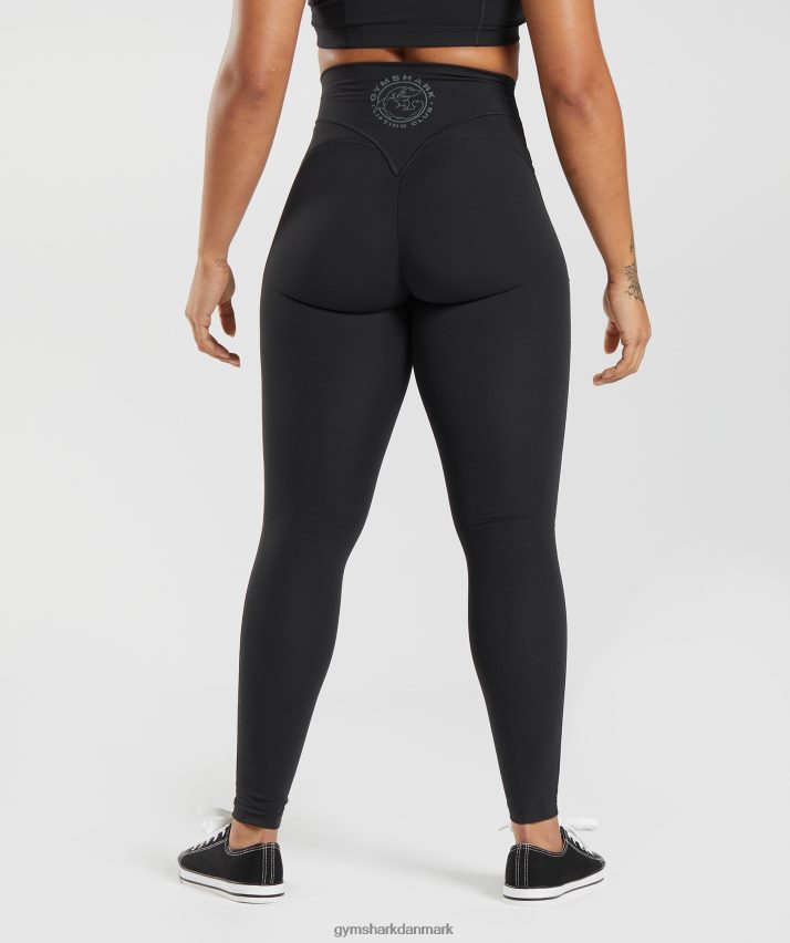Kvinder Gymshark gamle leggings N4ZDDN262 sort