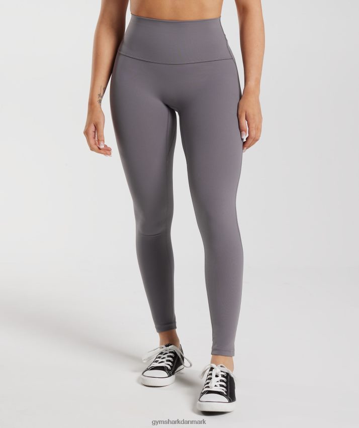 Kvinder Gymshark gamle leggings N4ZDDN267 titanium grå
