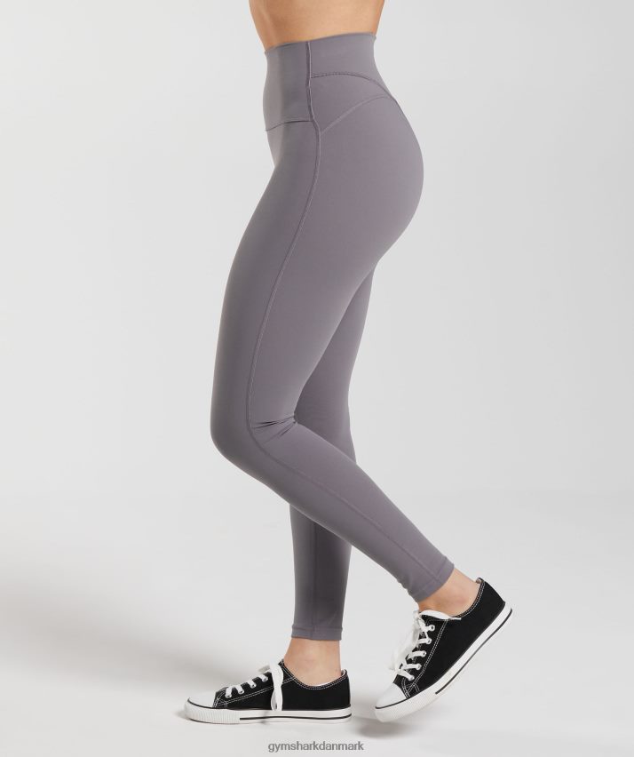 Kvinder Gymshark gamle leggings N4ZDDN267 titanium grå