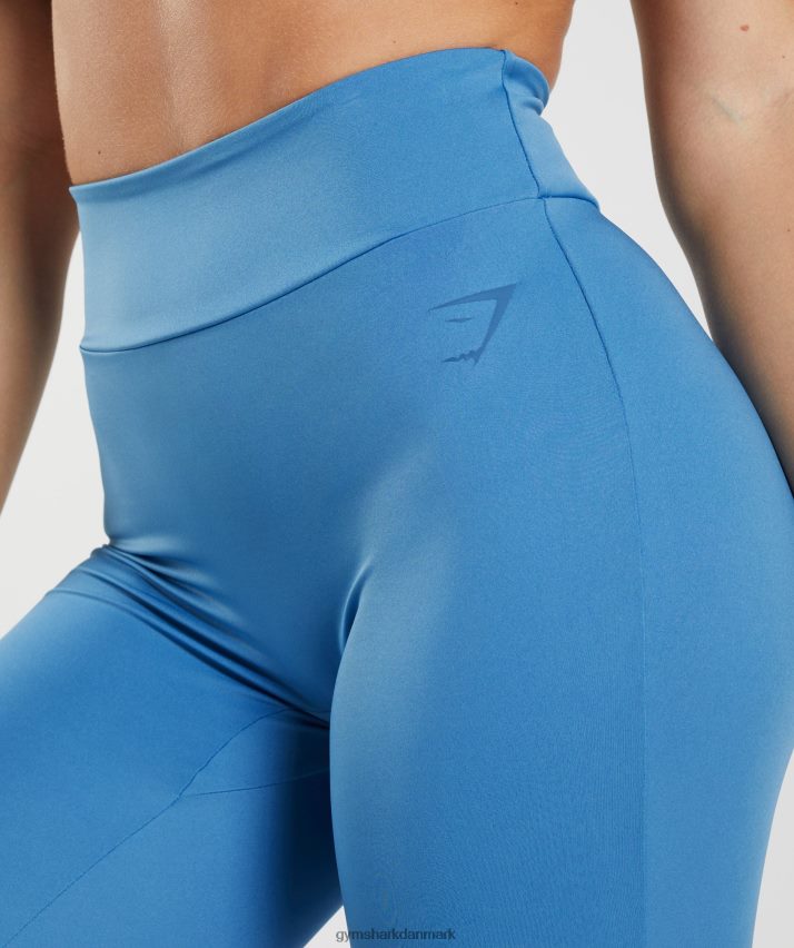 Kvinder Gymshark gs power originale leggings N4ZDDN246 kystblå