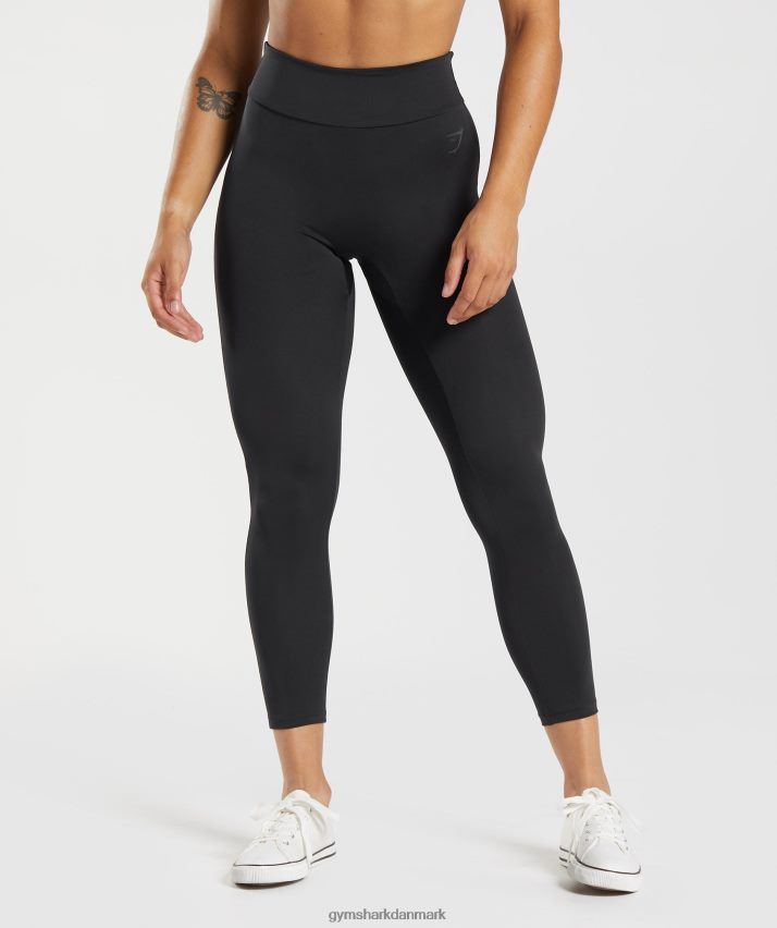 Kvinder Gymshark gs power originale leggings N4ZDDN269 sort