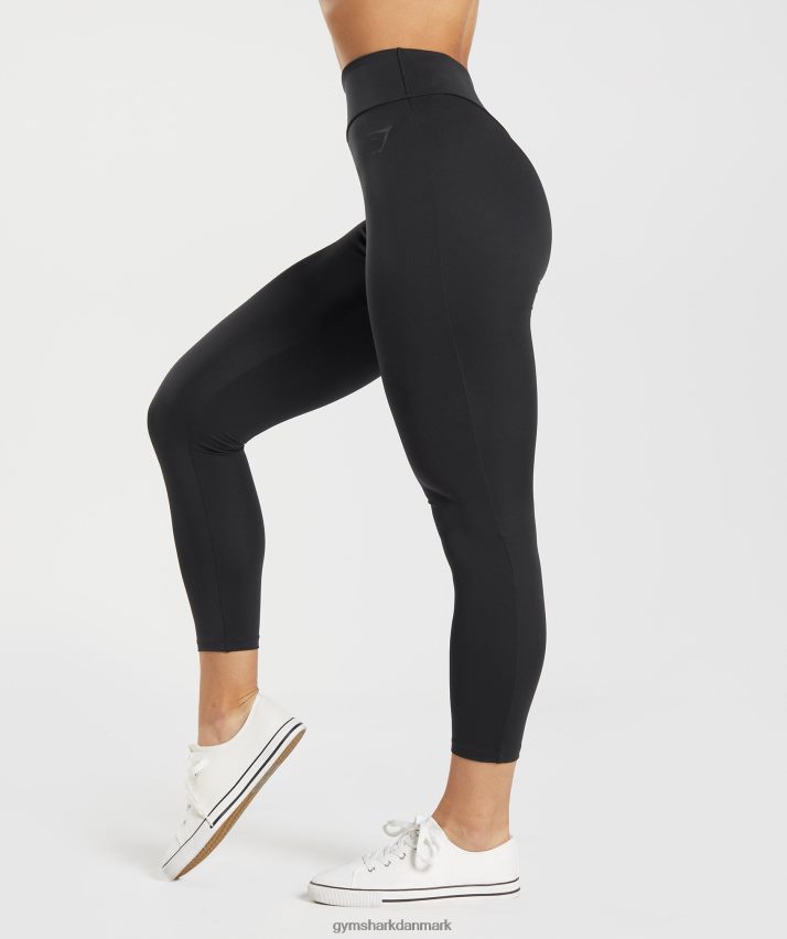 Kvinder Gymshark gs power originale leggings N4ZDDN269 sort