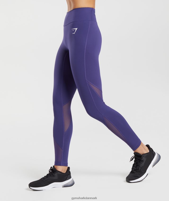 Kvinder Gymshark sports løbeleggings N4ZDDN326 neptun lilla