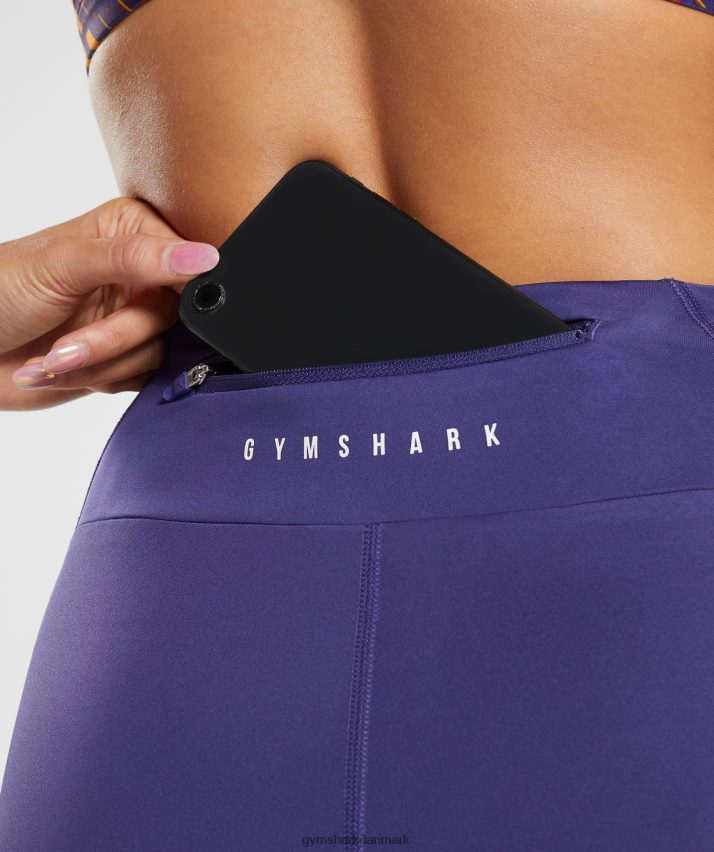 Kvinder Gymshark sports løbeleggings N4ZDDN326 neptun lilla