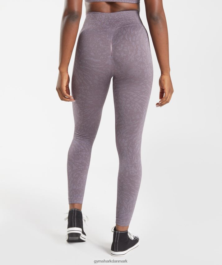 Kvinder Gymshark tilpasse sømløse leggings til dyr N4ZDDN315 vild | moskus lilla