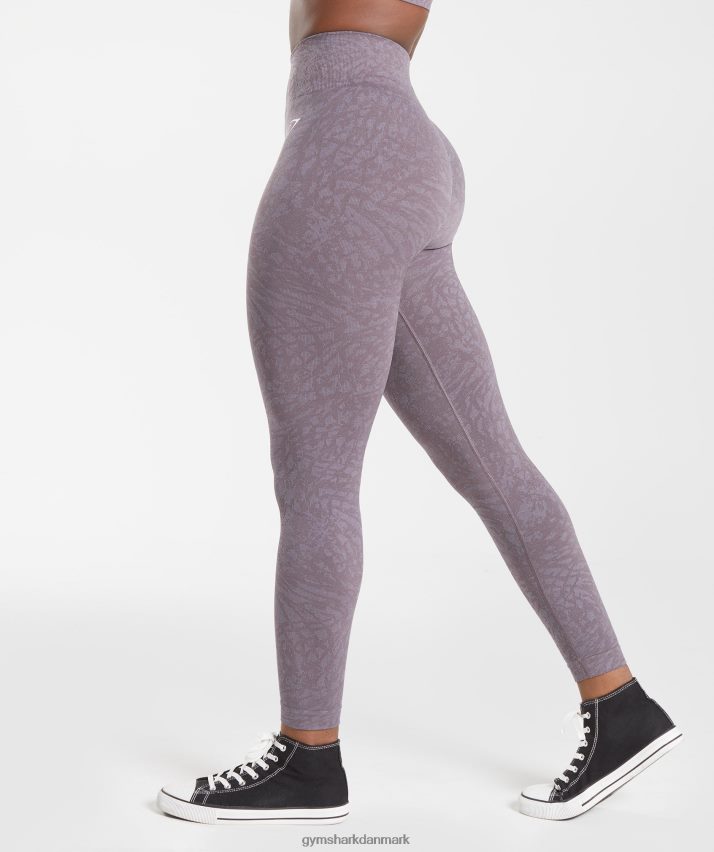 Kvinder Gymshark tilpasse sømløse leggings til dyr N4ZDDN315 vild | moskus lilla