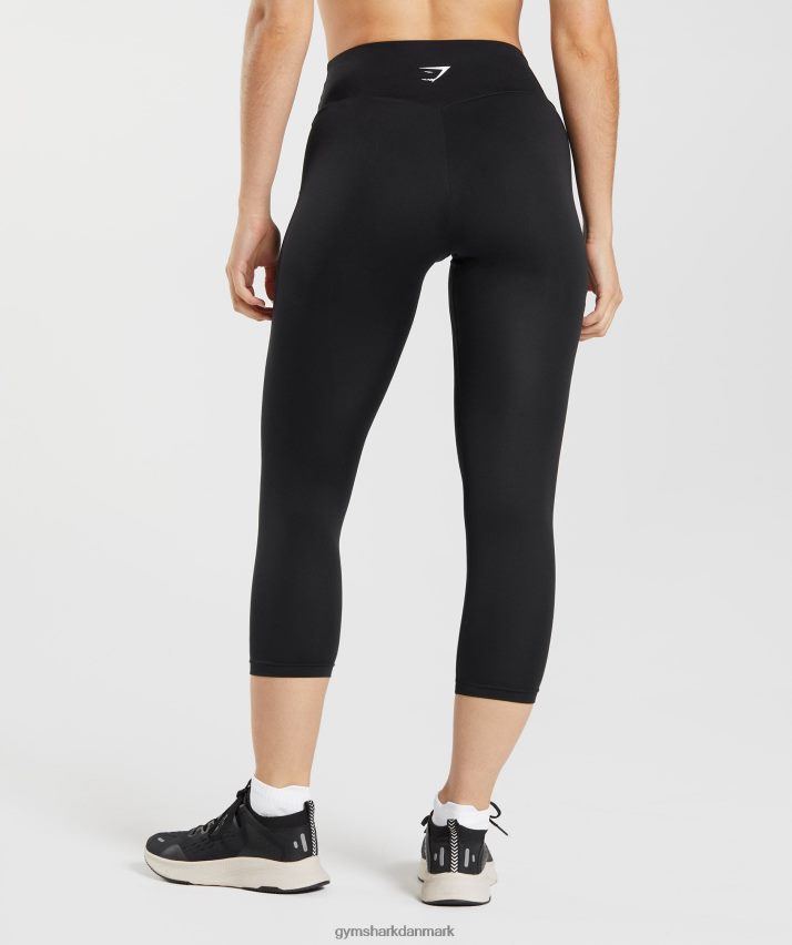 Kvinder Gymshark træning 7/8 leggings N4ZDDN278 sort