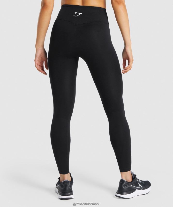 Kvinder Gymshark trænings leggings N4ZDDN249 sort