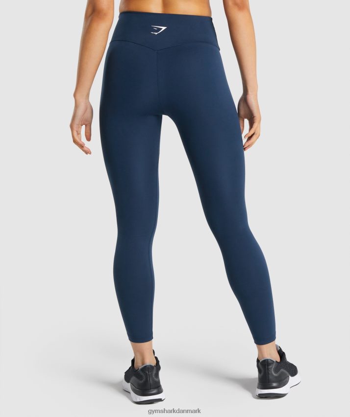 Kvinder Gymshark trænings leggings N4ZDDN308 flåde