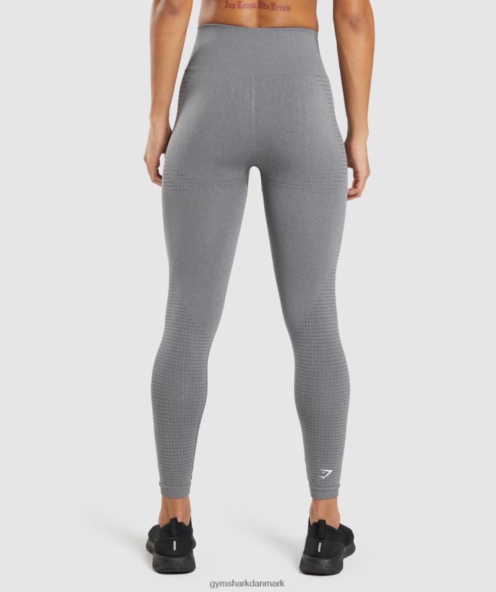 Kvinder Gymshark vitale sømløse 2.0 leggings N4ZDDN250 røgfarvet mergel