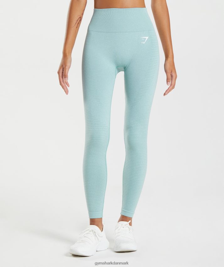 Kvinder Gymshark vitale sømløse 2.0 leggings N4ZDDN336 perleblå mergel