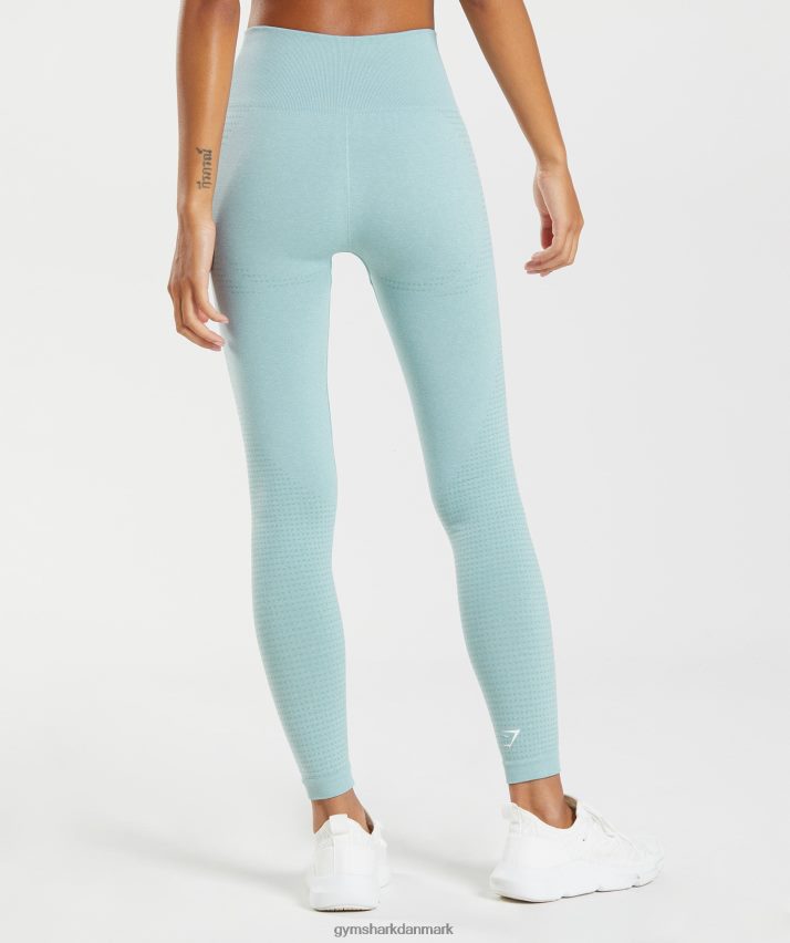 Kvinder Gymshark vitale sømløse 2.0 leggings N4ZDDN336 perleblå mergel