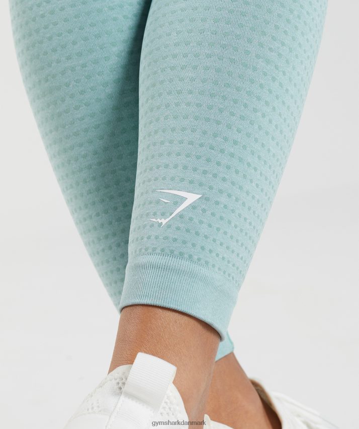 Kvinder Gymshark vitale sømløse 2.0 leggings N4ZDDN336 perleblå mergel