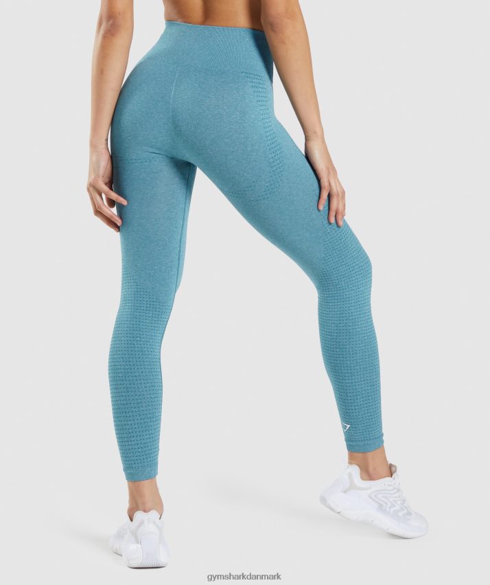 Kvinder Gymshark vitale sømløse 2.0 leggings N4ZDDN337 tahoe blågrøn mergel