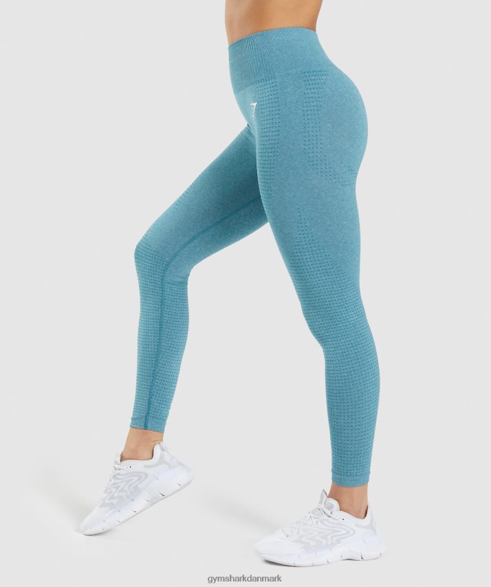 Kvinder Gymshark vitale sømløse 2.0 leggings N4ZDDN337 tahoe blågrøn mergel