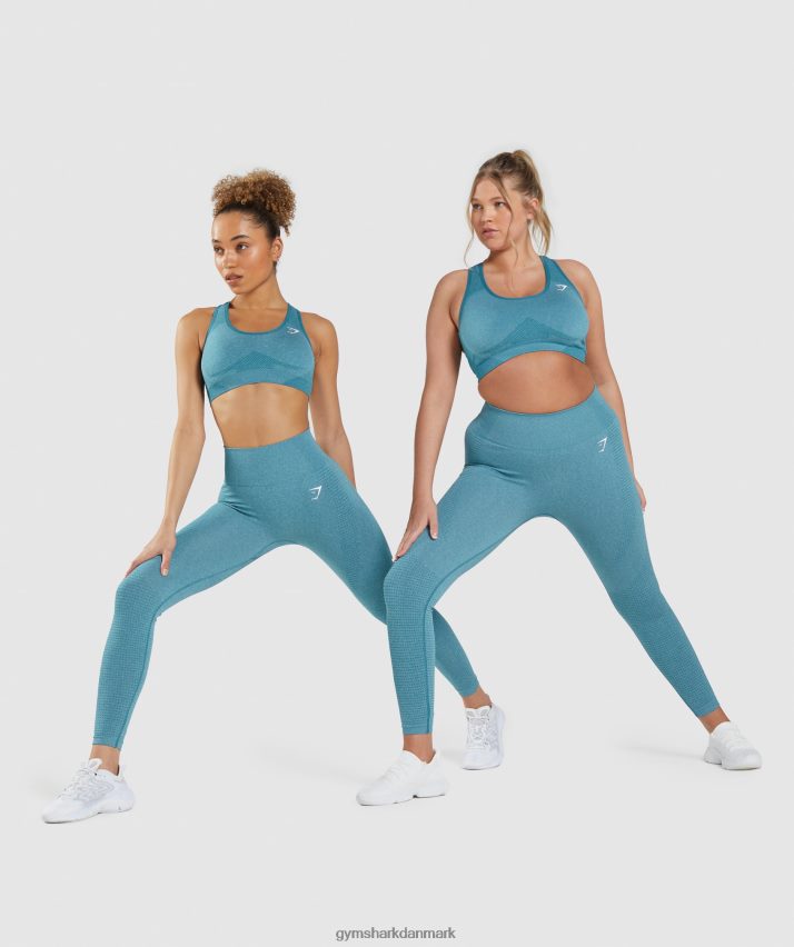 Kvinder Gymshark vitale sømløse 2.0 leggings N4ZDDN337 tahoe blågrøn mergel