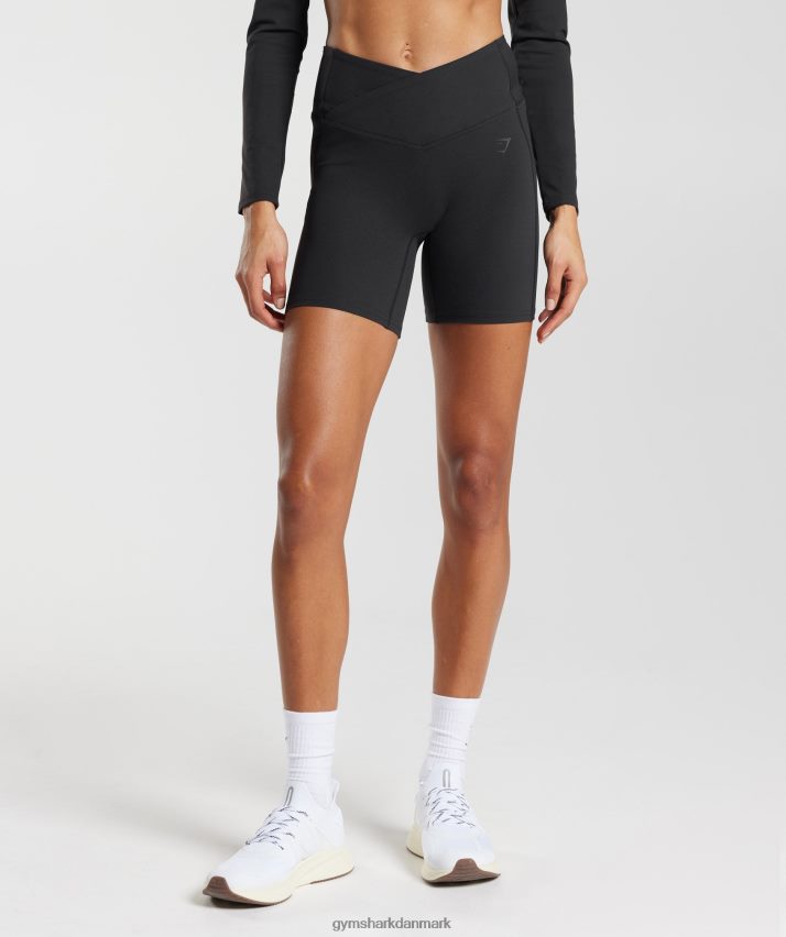 Kvinder Gymshark crossover shorts N4ZDDN47 sort