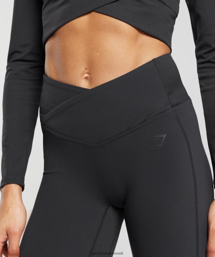 Kvinder Gymshark crossover shorts N4ZDDN47 sort