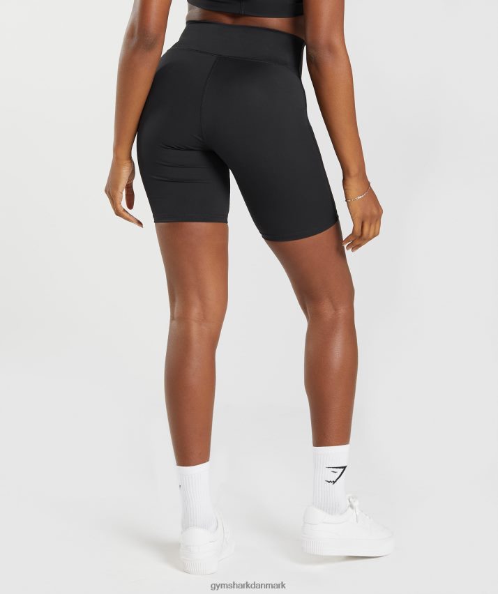 Kvinder Gymshark elevate cykelshorts N4ZDDN39 sort