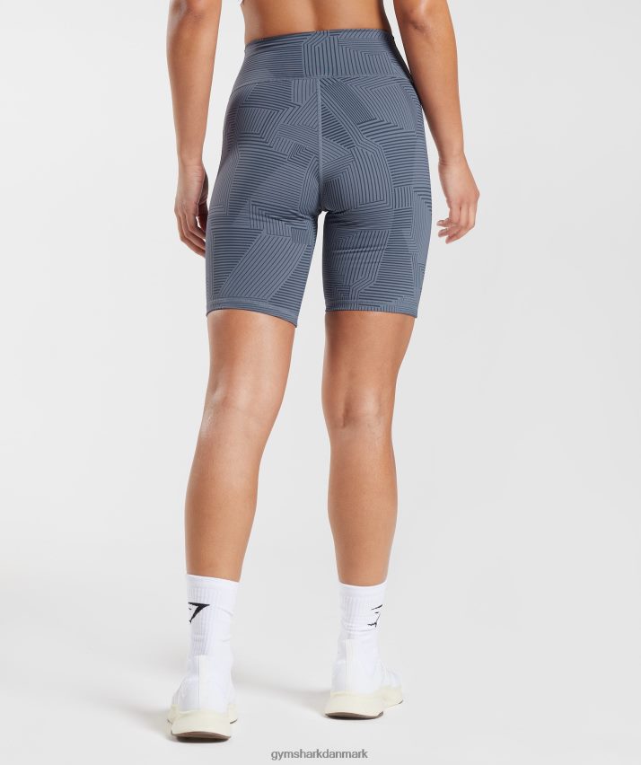Kvinder Gymshark elevate cykelshorts N4ZDDN53 aften blå