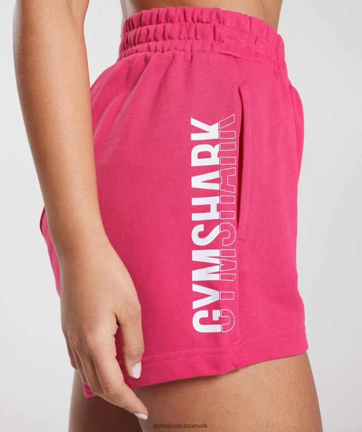 Kvinder Gymshark fraktion sweatshorts N4ZDDN15 lys fuchsia