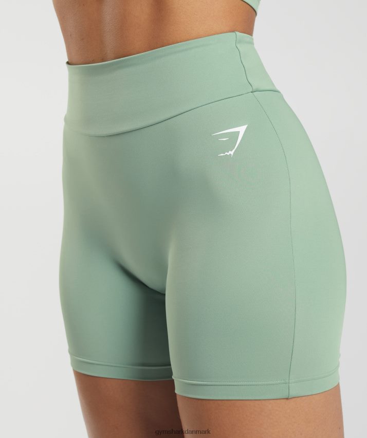 Kvinder Gymshark gs power originale stramme shorts N4ZDDN10 ørkensalvie grøn
