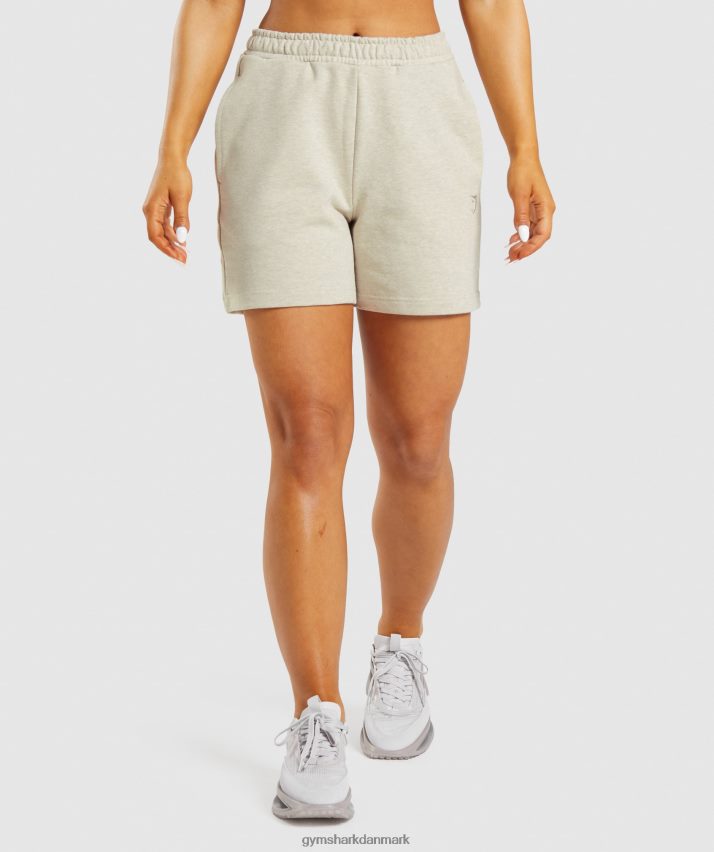 Kvinder Gymshark hviledag sweats shorts N4ZDDN100 sandmergel