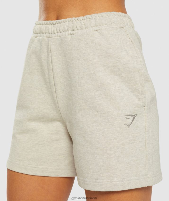 Kvinder Gymshark hviledag sweats shorts N4ZDDN100 sandmergel