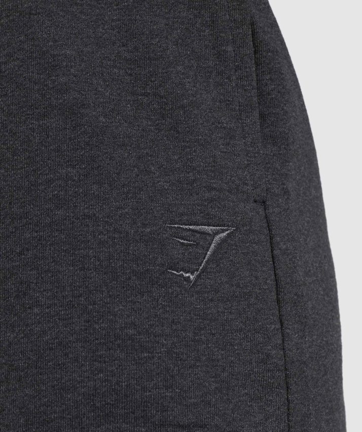Kvinder Gymshark hviledag sweats shorts N4ZDDN57 sort kernemergel