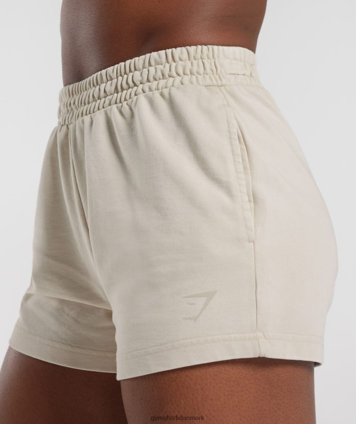 Kvinder Gymshark kollegiale sweatshorts N4ZDDN82 champignon brun