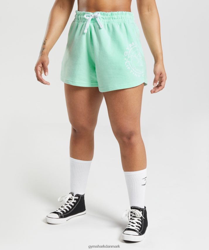 Kvinder Gymshark legacy shorts N4ZDDN69 turbo blå