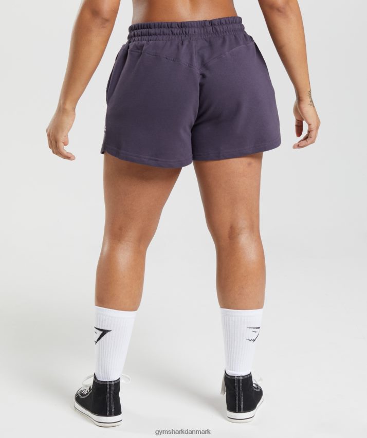 Kvinder Gymshark legacy shorts N4ZDDN96 rig lilla