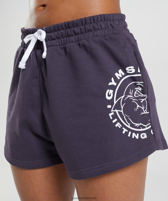 Kvinder Gymshark legacy shorts N4ZDDN96 rig lilla