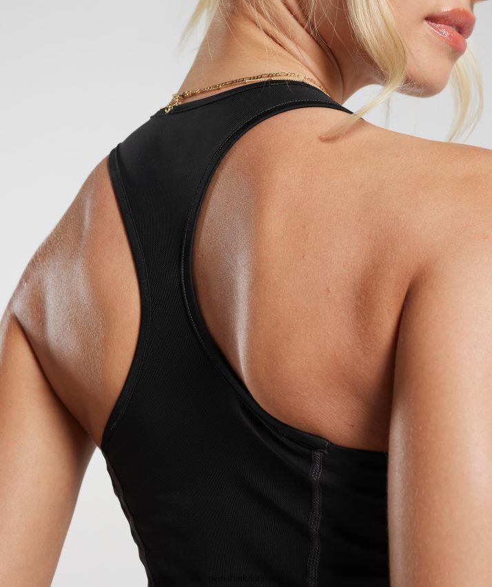 Kvinder Gymshark sports kjole N4ZDDN31 sort