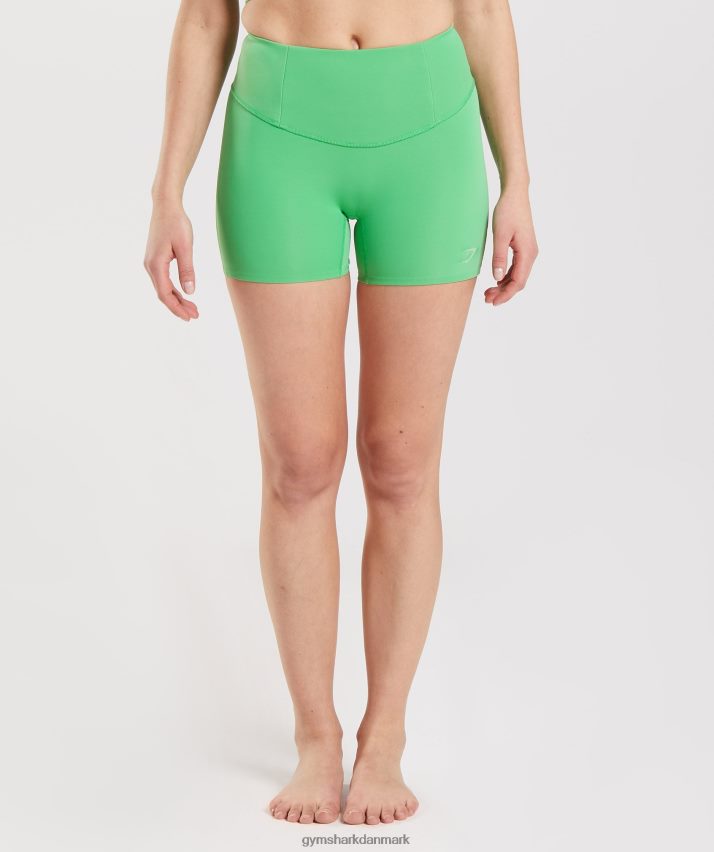 Kvinder Gymshark studie shorts N4ZDDN26 æblegrøn