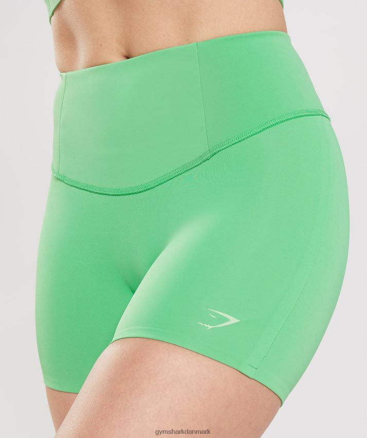 Kvinder Gymshark studie shorts N4ZDDN26 æblegrøn