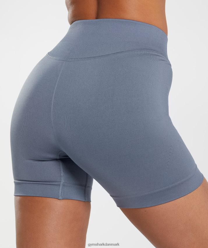 Kvinder Gymshark sweat sømløse shorts N4ZDDN21 aften blå
