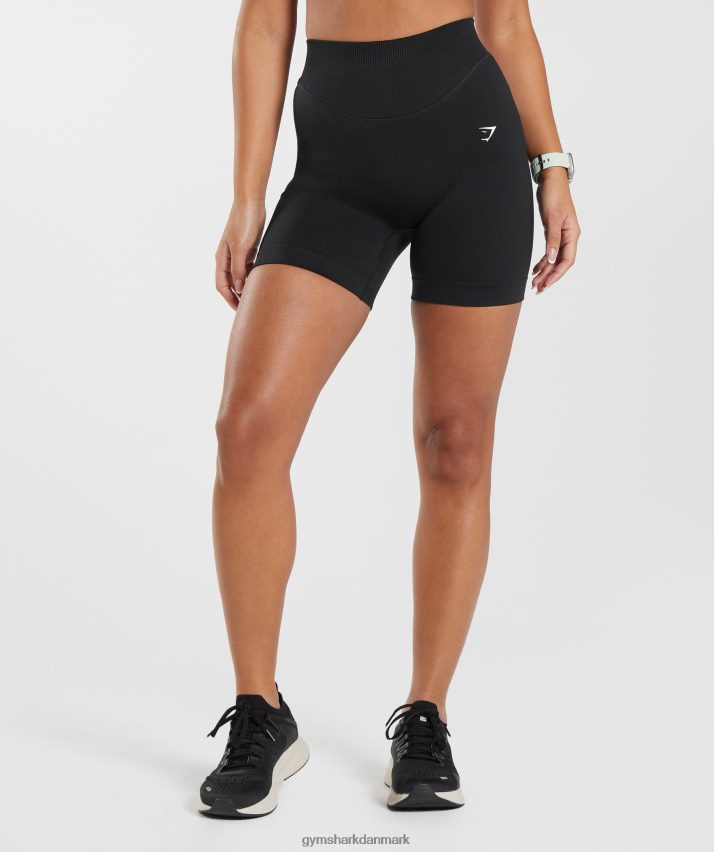Kvinder Gymshark sweat sømløse shorts N4ZDDN9 sort