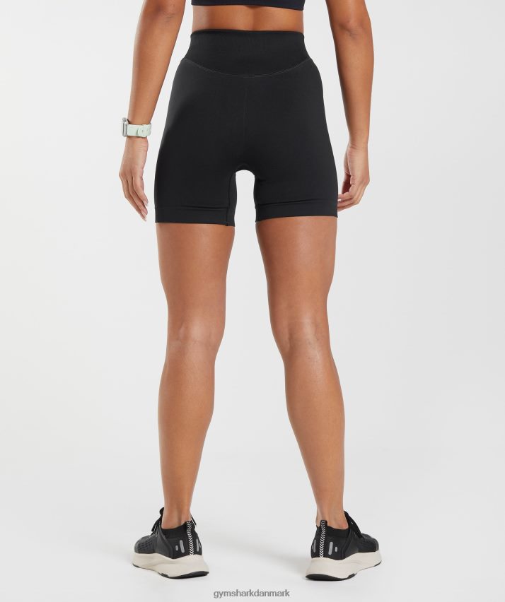 Kvinder Gymshark sweat sømløse shorts N4ZDDN9 sort