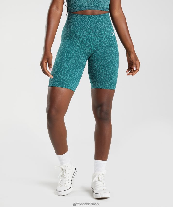 Kvinder Gymshark tilpasse sømløse cykelshorts til dyr N4ZDDN103 rev | vinter krikand