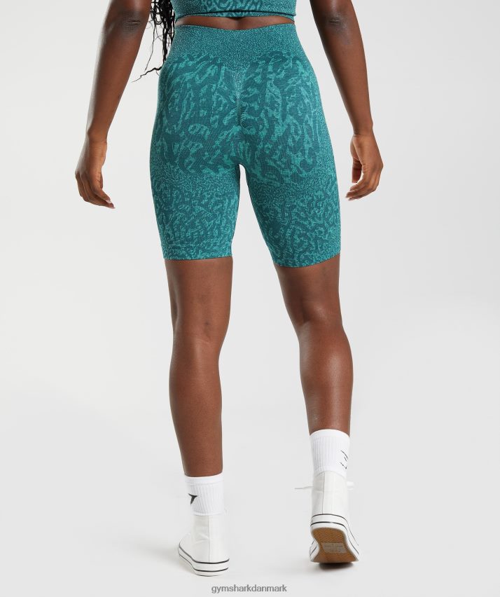 Kvinder Gymshark tilpasse sømløse cykelshorts til dyr N4ZDDN103 rev | vinter krikand