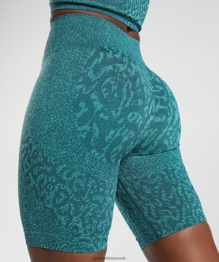 Kvinder Gymshark tilpasse sømløse cykelshorts til dyr N4ZDDN103 rev | vinter krikand