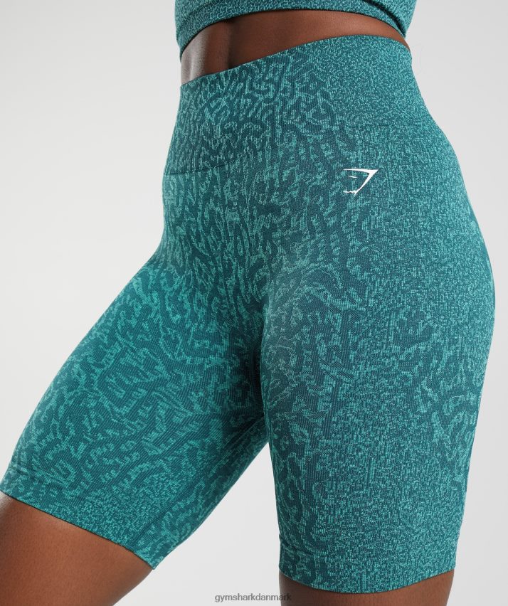 Kvinder Gymshark tilpasse sømløse cykelshorts til dyr N4ZDDN103 rev | vinter krikand